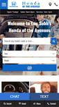 Mobile Screenshot of hondaoftheavenues.com